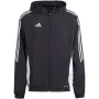 adidas Tiro 24 ανδρικό αθλητικό μπουφάν προπόνησης μαύρο IM8806