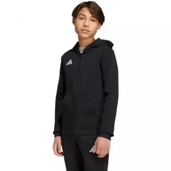 adidas Entrada 26 Full Zip Hoodie παιδικό μαύρο 128cm