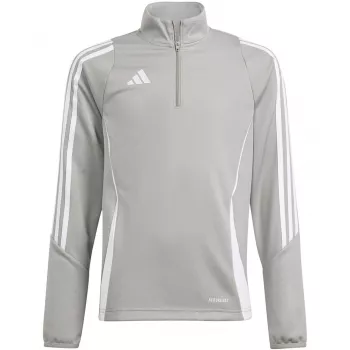 adidas Tiro 24 αθλητικό τοπ παιδικό φούτερ γκρι Four 140cm