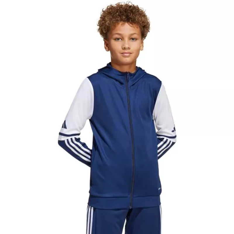 adidas Squadra 25 Hoody παιδικό Navy Blue/λευκό 164cm