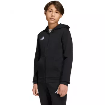 adidas Entrada 26 Full Zip Hoodie παιδικό μαύρο 116cm