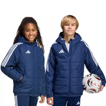 adidas Tiro 26 χειμερινό παιδικό μπουφάν Marineblau μέγεθος 140 cm