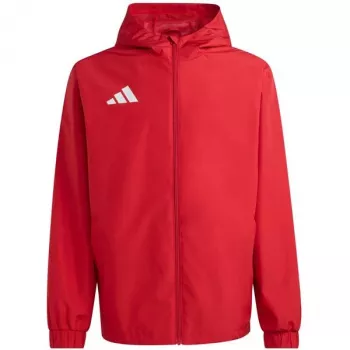 adidas Entrada 26 All Weather ανδρικό μπουφάν κόκκινο 2XL
