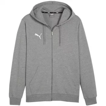 PUMA Team Goal Casuals Φούτερ με Κουκούλα Γκρι