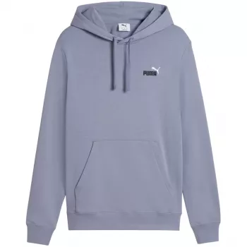 Puma ESS 2 Color Small No.1 Logo Φούτερ με Κουκούλα Γκρι Ανδρικό Μέγεθος S