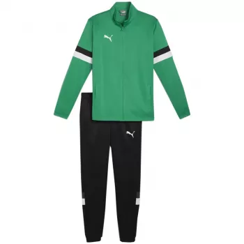 PUMA ανδρικό σετ προπόνησης Team Rise σε Pfeffergrün και Puma Black, μέγεθος S