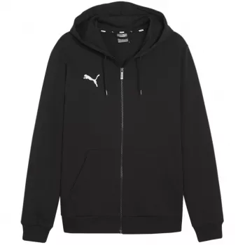 PUMA Team Goal Casuals Φούτερ με Κουκούλα Ανδρικό Μαύρο 658595 03