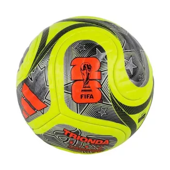 adidas World Cup 26 Trionda Pro χειμερινή μπάλα ποδοσφαίρου μέγεθος 5 πράσινο/μαύρο/ασημί JD8023