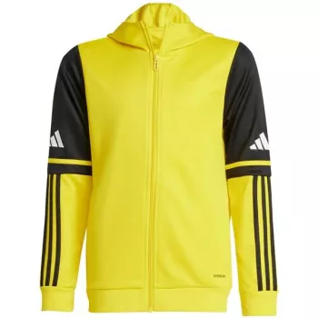 adidas Squadra 25 Hoody παιδικό κίτρινο/μαύρο 140 cm