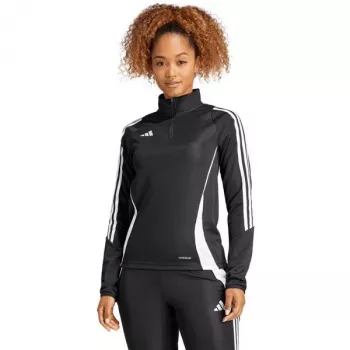 adidas Tiro 24 αθλητικό μπλουζάκι προπόνησης γυναικείο μαύρο L