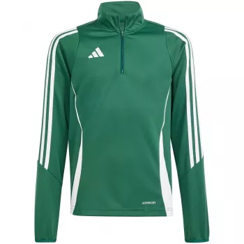 adidas Tiro 24 προπονητικό τοπ παιδικό sweatshirt πράσινο IR9362 152cm
