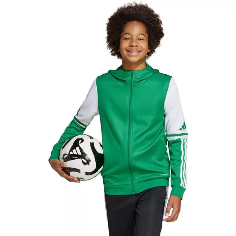 adidas Squadra 25 Hoody παιδικό πράσινο/λευκό 152cm