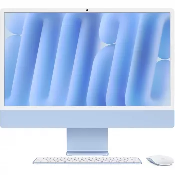 Apple iMac 24 ίντσες μπλε M4 10-Core CPU 1TB SSD Nano-Texturglas με Touch ID