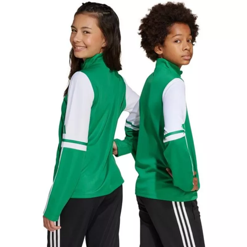 adidas Squadra 25 αθλητικό τοπ προπόνησης Junior Team Green/λευκό JP3160 128cm