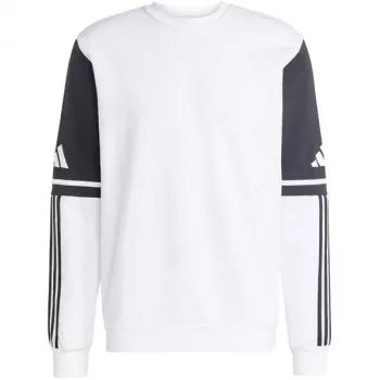 adidas Squadra 25 ανδρικό sweatshirt με κουκούλα Λευκό/Core Black μέγεθος L