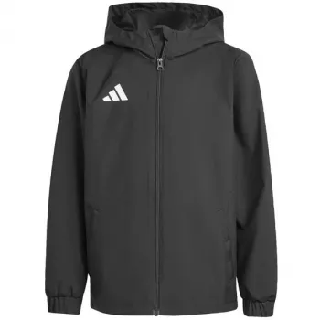 adidas Entrada 26 Αδιάβροχο Μπουφάν Παιδικό Μαύρο JZ9104 128cm