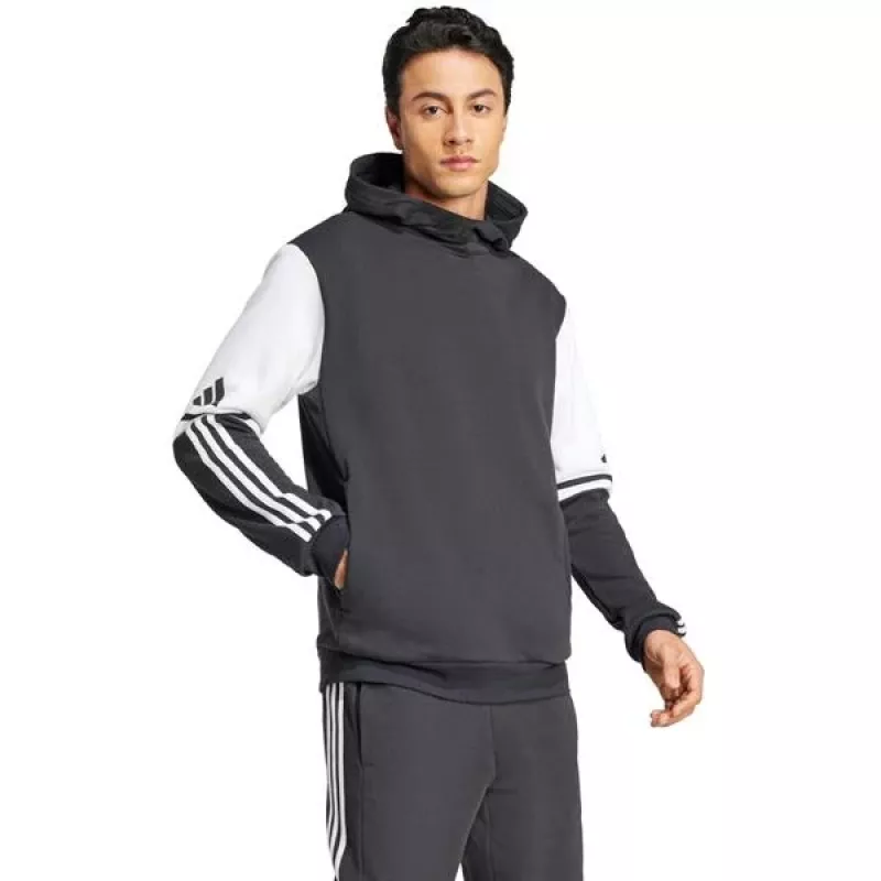 adidas Squadra 25 Sweat Hoody Ανδρικό Μαύρο/Λευκό L