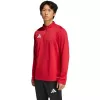 adidas Entrada 26 Trainings-Top ανδρικό κόκκινο φερμουάρ τετάρτου μακρύ μανίκι JZ6650 M