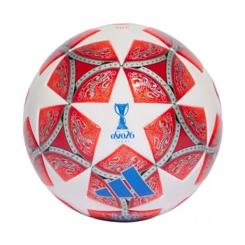 adidas γυναικεία UCL 25/26 Final League μπάλα ποδοσφαίρου μέγεθος 4 λευκό/κόκκινο JW1326