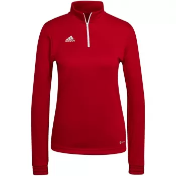 adidas Entrada 22 Top Training γυναικείο αθλητικό sweatshirt κόκκινο L