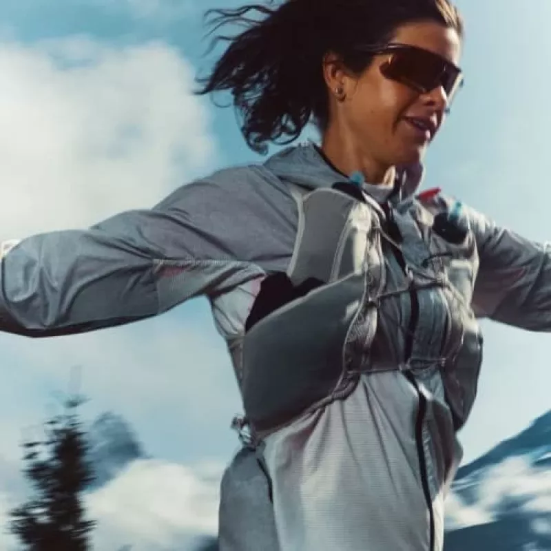 adidas TERREX Xperior CLIMA365 Light Windweave γυναικείο μπουφάν - μαύρο/λευκό, μέγεθος M