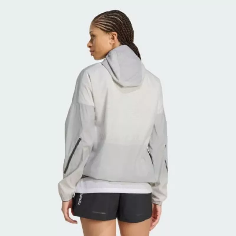 adidas TERREX Xperior CLIMA365 Light Windweave γυναικείο μπουφάν - μαύρο/λευκό XS