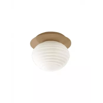 NO NAME Opalla 30W E27 30cm λευκό φωτιστικό οροφής