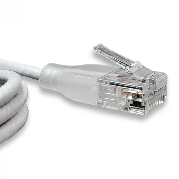 WANTEC eGlow UTP CAT6a καλώδιο patch, 0,5 m, λευκό