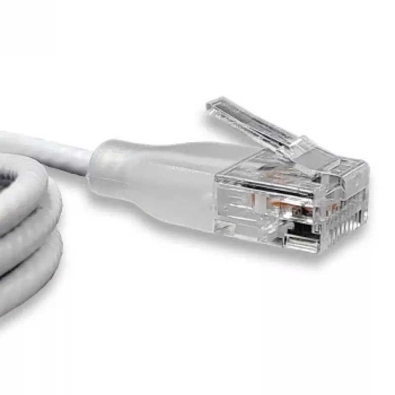 WANTEC eGlow UTP CAT6a καλώδιο patch, 0,5 m, λευκό