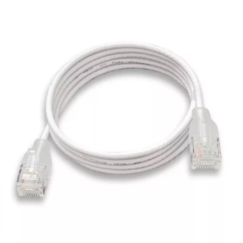 WANTEC eGlow UTP CAT6a καλώδιο patch, 0,5 m, λευκό