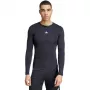 adidas Techfit μακρυμάνικο αθλητικό μπλουζάκι ανδρικό μαύρο S