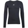 adidas Techfit μακρυμάνικο αθλητικό μπλουζάκι ανδρικό μαύρο S