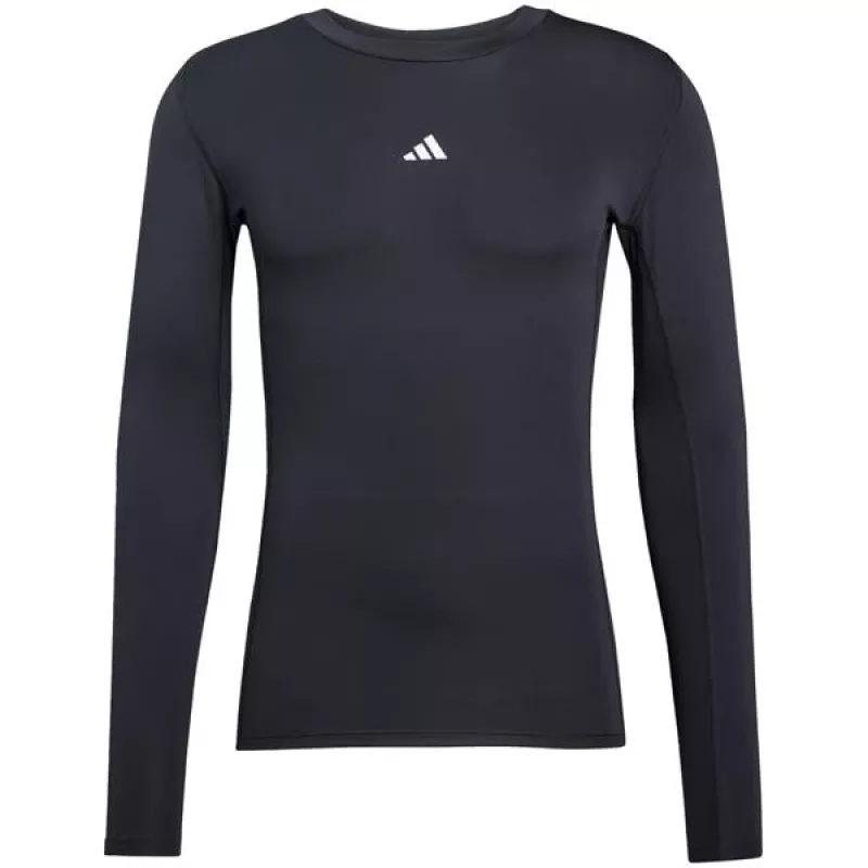 adidas Techfit μακρυμάνικο αθλητικό μπλουζάκι ανδρικό μαύρο S