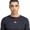 adidas Techfit μακρυμάνικο αθλητικό μπλουζάκι ανδρικό μαύρο S