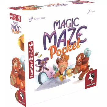 PEGASUS Magic Maze Pocket συνεργατικό παιχνίδι λαβυρίνθου πραγματικού χρόνου, 1-4 παίκτες, από 8 ετών, 15 λεπτά