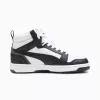 PUMA Rebound V6 Mid παιδικό sneaker λευκό μαύρο 393831 01 μέγεθος 39