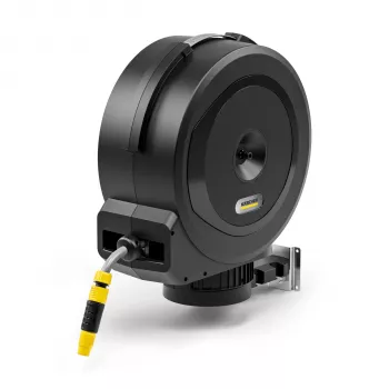 Kärcher Hose Box HBX 5.30 αυτόματο καρούλι λάστιχου κήπου τοίχου, 30 m, 1/2 ίντσες, κίτρινο/μαύρο