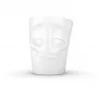 FIFTYEIGHT PRODUCTS T018301 Λευκή κούπα με λαβή Amused 350 ml