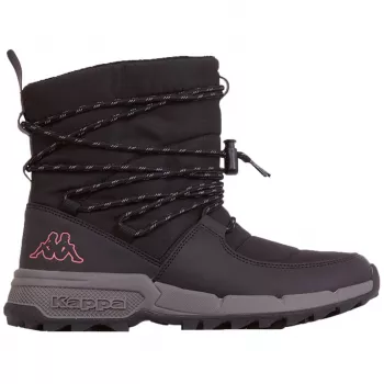 Kappa Numar γυναικείο sneaker ελεύθερου χρόνου μαύρο EU 38 - συνθετικό & ύφασμα με κορδόνια