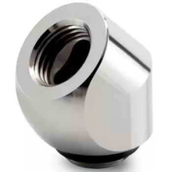 Thermal Grizzly DeltaMate Rotary 45° προσαρμογέας G1/4 - γυαλιστερό νικέλιο