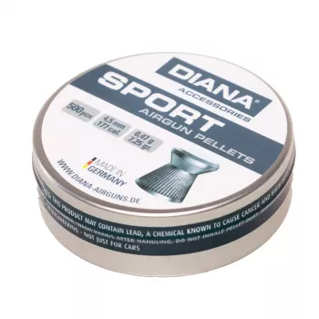 DIANA Sport 4,5 mm διαβολάκια, 500 τεμ.