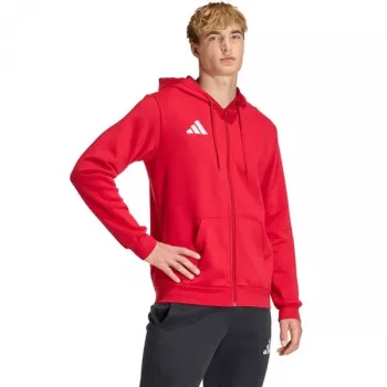adidas Entrada 26 Full-Zip Hoody ανδρικό κόκκινο XL
