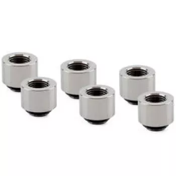 Thermal Grizzly DeltaMate Extender Fitting - MF14, Γυαλιστερό Νικέλιο, Συσκευασία 6 τεμ.
