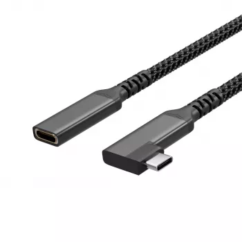 ShiverPeaks Καλώδιο Επέκτασης USB-C USB-C/C 3.2 PD 90° - Καλώδιο - Ψηφιακό/Δεδομένων
