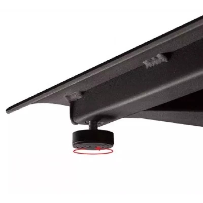 B-TECH AV SYSTEM X - Universal βάση δαπέδου για επίπεδες οθόνες (VESA 600 x 400) - 1,8 m