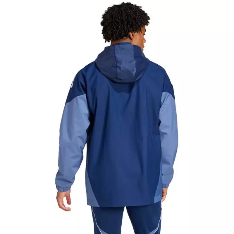 adidas Tiro 25 Competition αδιάβροχο μπουφάν ανδρικό Navy S