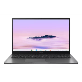 ASUS Chromebook CX1505CTA-ISSS70396 15,6 inch Full HD laptop Intel Core i3-N355 8GB RAM 128GB eMMC ChromeOS γαλλικό AZERTY Transparent Silver
