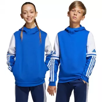 adidas Squadra 25 φούτερ με κουκούλα για παιδιά μπλε JD4806 128cm