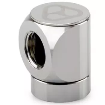 Thermal Grizzly DeltaMate Rotary 90° Adapter G1/4 inch σε G1/4 inch, Γυαλιστερό νικέλιο