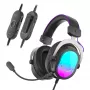 FIFINE H16 7.1 Surround-Sound-RGB gaming headset - μαύρο